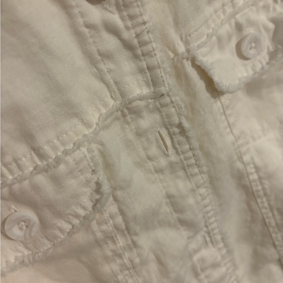 Tommy Bahama Cream Jean Jacket - Picture 4 of 9